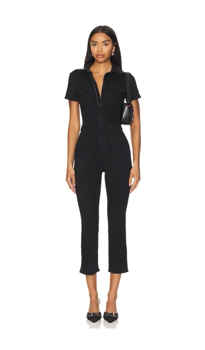 Good American Fit For Success Petite Jumpsuit In Black099