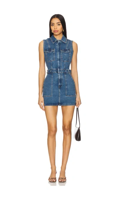 GOOD AMERICAN FIT FOR SUCCESS SLEEVELESS MINI DRESS