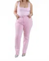 Good American Scuba Modern Tank Bodysuit In Rose Quartz In Pink