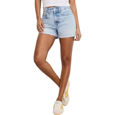 Good American Good '90s Denim Shorts In Indigo872