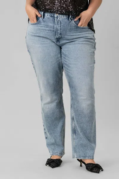 Good American Good 90s Jeans In Indigo In Multi