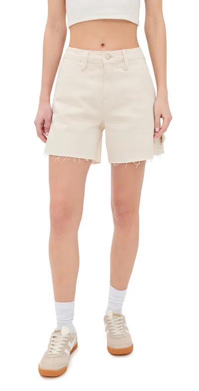 Good American Good 90s Long Shorts Ecru003