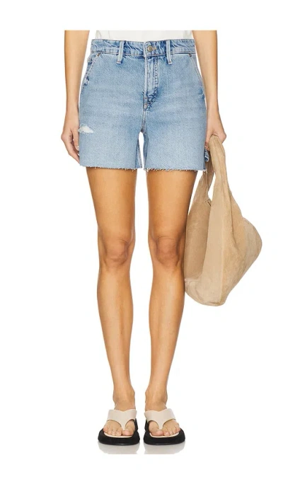 Good American Good 90s Long Shorts In Indigo880