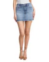Good American Good 90s Miniskirt Indigo819 In Blue