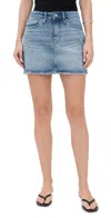 Good American Good 90s Miniskirt Indigo819