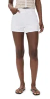 Good American Good 90s Shorts White001 In White