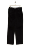 Good American Good '90s Shredded High Waist Relaxed Jeans In Black253