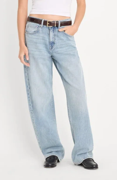 Good American Good '90s Straight Leg Jeans In Blue