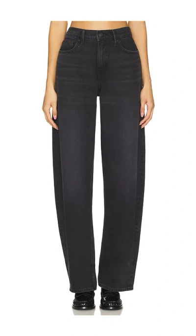 Good American Good Barrel Jean In Black