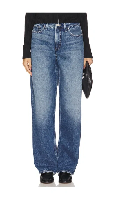 Good American Good Barrel Jeans In Indigo740