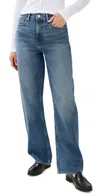 Good American Good Barrel Jeans Indigo740 In Indigo740