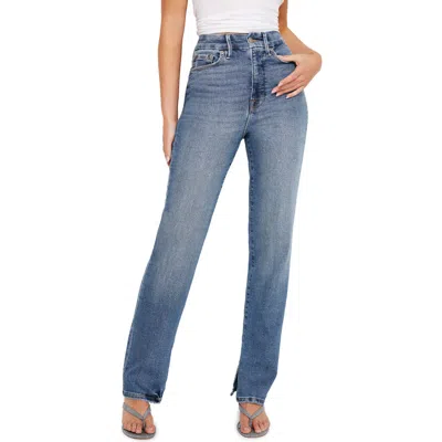 Good American Good Boy High Waist Boyfriend Jeans In Indigo