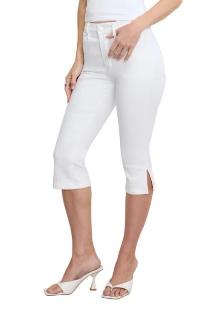 Good American Good Capri Jeans In White