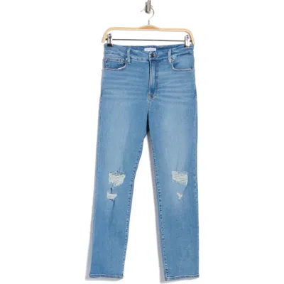 Good American Good Classic Ankle Straight Leg Jeans In Indigo407