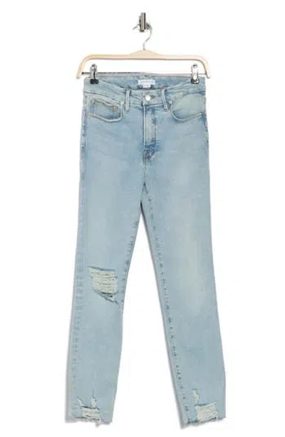 Good American Good Classic Distressed Skinny Jeans In B539