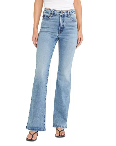 Good American Good Classic High Rise Bootcut Jeans In Indigo518 In Blue