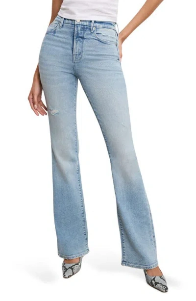 Good American Good Classic High Waist Bootcut Jeans
