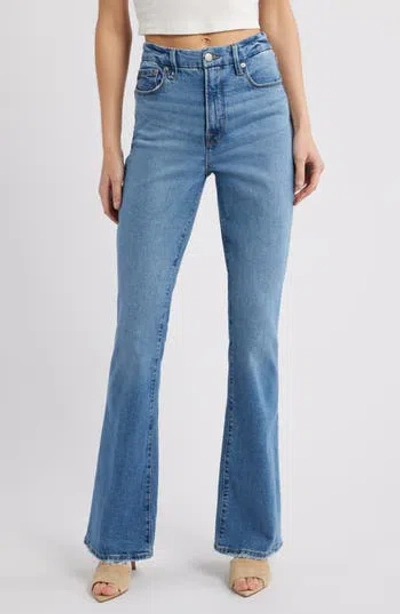 GOOD AMERICAN GOOD AMERICAN GOOD CLASSIC HIGH WAIST BOOTCUT JEANS