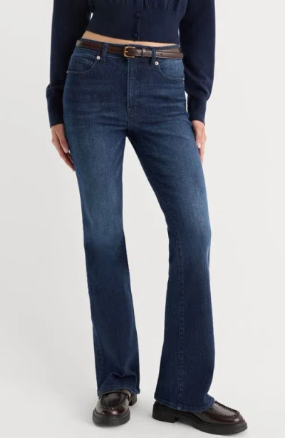 Good American Good Classic High Waist Bootcut Jeans In Blue