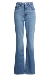 Good American Good Classic High Waist Bootcut Jeans In Indigo692