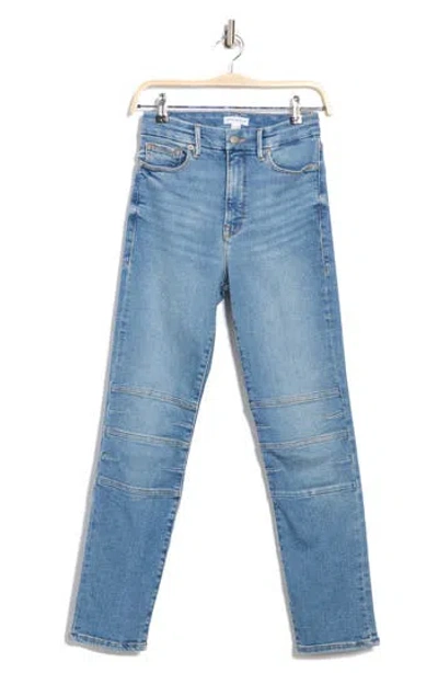 Good American Good Classic Knee Detail Skinny Jeans