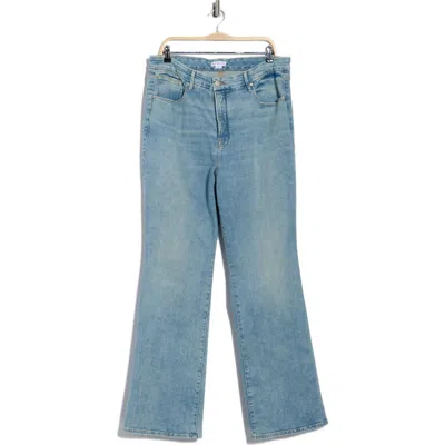 Good American Good Classic Slim Bootcut Jeans In Blue