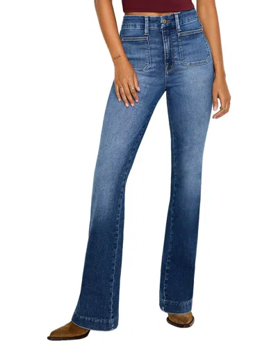 GOOD AMERICAN GOOD AMERICAN GOOD CURVE BOOT INDIGO JEAN