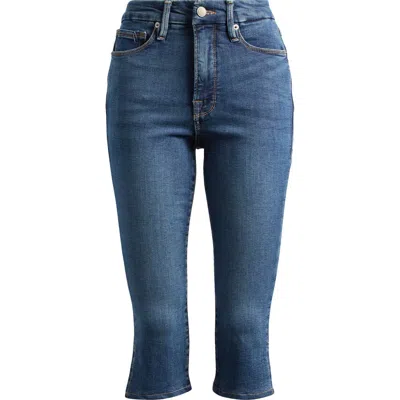 Good American Good Denim Capris In Blue004