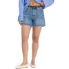 Good American Everyday Denim Shorts In Blue