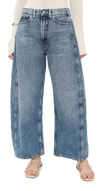 Good American Good Extreme Barrel Jeans Indigo966