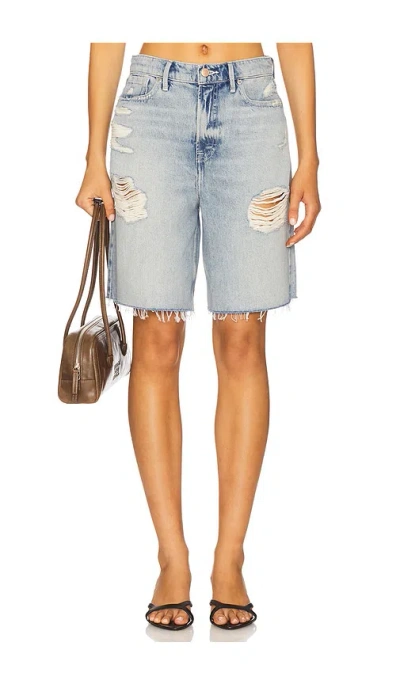 Good American Good Extreme Barrel Shorts