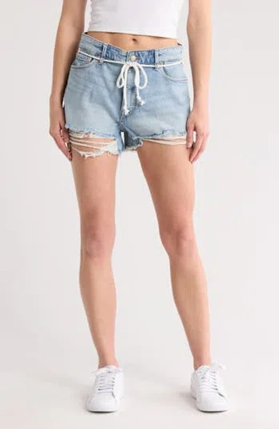 Good American Good Girlfriend Denim Shorts