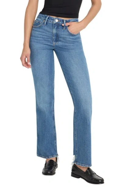 Good American Good High Waist Kick Flare Jeans In Blue