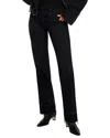 Good American Fit For Success Bootcut Denim Jumpsuit In Black
