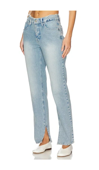Good American Good Icon Inseam Slit In Indigo750