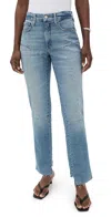 Good American Good Icon Straight Jeans Indigo912 In Blue