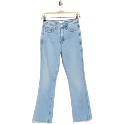 Good American Good Kick Flare Jeans In Blue