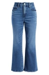 Good American Good Leg Crop Mini Bootcut Jeans In Indigo625