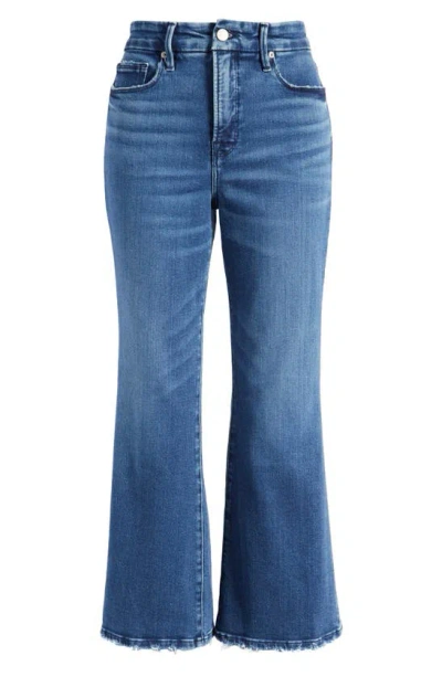 Good American Good Leg Crop Mini Bootcut Jeans In Indigo271