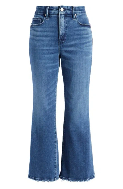 Good American Good Leg Crop Mini Bootcut Jeans In Indigo625