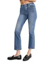 Good American Good Legs Cropped Mini Bootcut Jeans In Indigo 917 In Purple