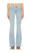 Good American Good Legs Flare In Indigo841