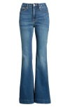 Good American Good Legs Flare Jeans In Blue004