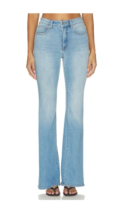 Good American Good Legs Flare Jeans In Blue