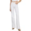 Good American Good Legs Flare Jeans In White
