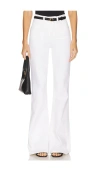 Good American Good Waist Super Flare Jeans In White