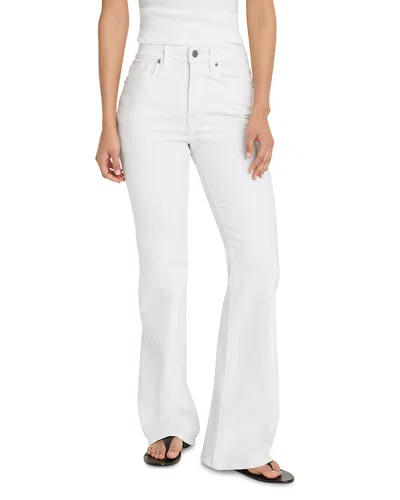Good American Good Legs Flared Jeans In White001