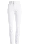 Good American Women's Good Legs Skinny Crop Pants In White001