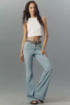Good American Good Legs Soft Tech High-rise Flare Jeans