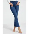 Good American Cotton Blend Good Legs High Rise Straight Leg Jeans In Bb04 In Multi